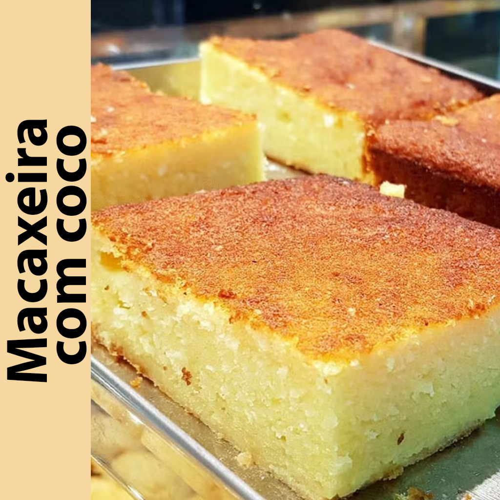 Macaxeira com coco